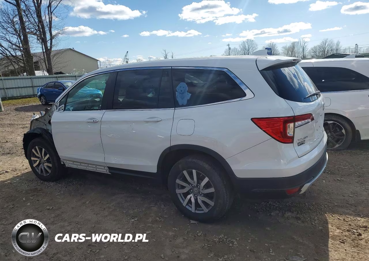 2021 Honda Pilot Ex VIN:5FNYF6H38MB054950 - 2
