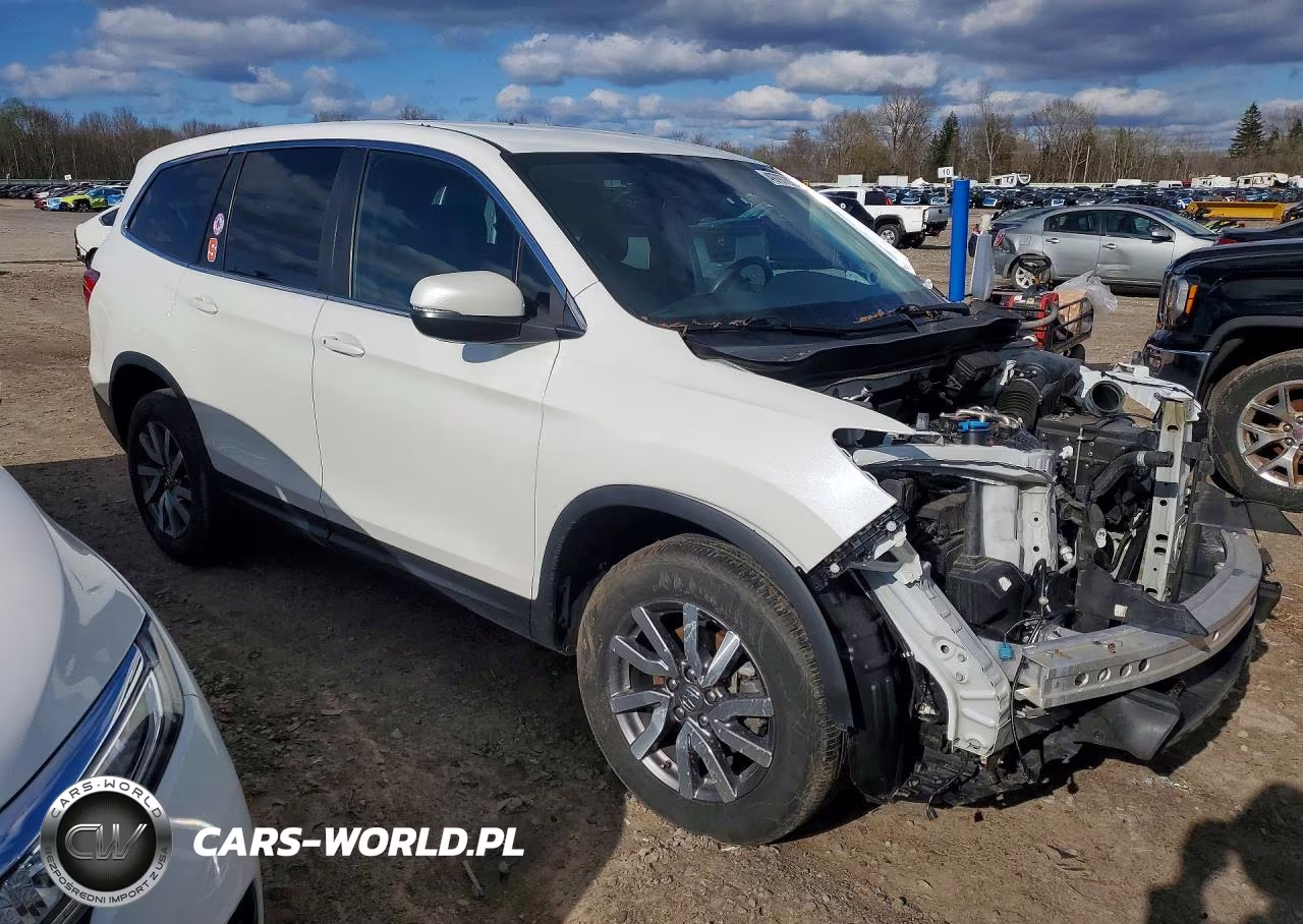 2021 Honda Pilot Ex VIN:5FNYF6H38MB054950 - 4