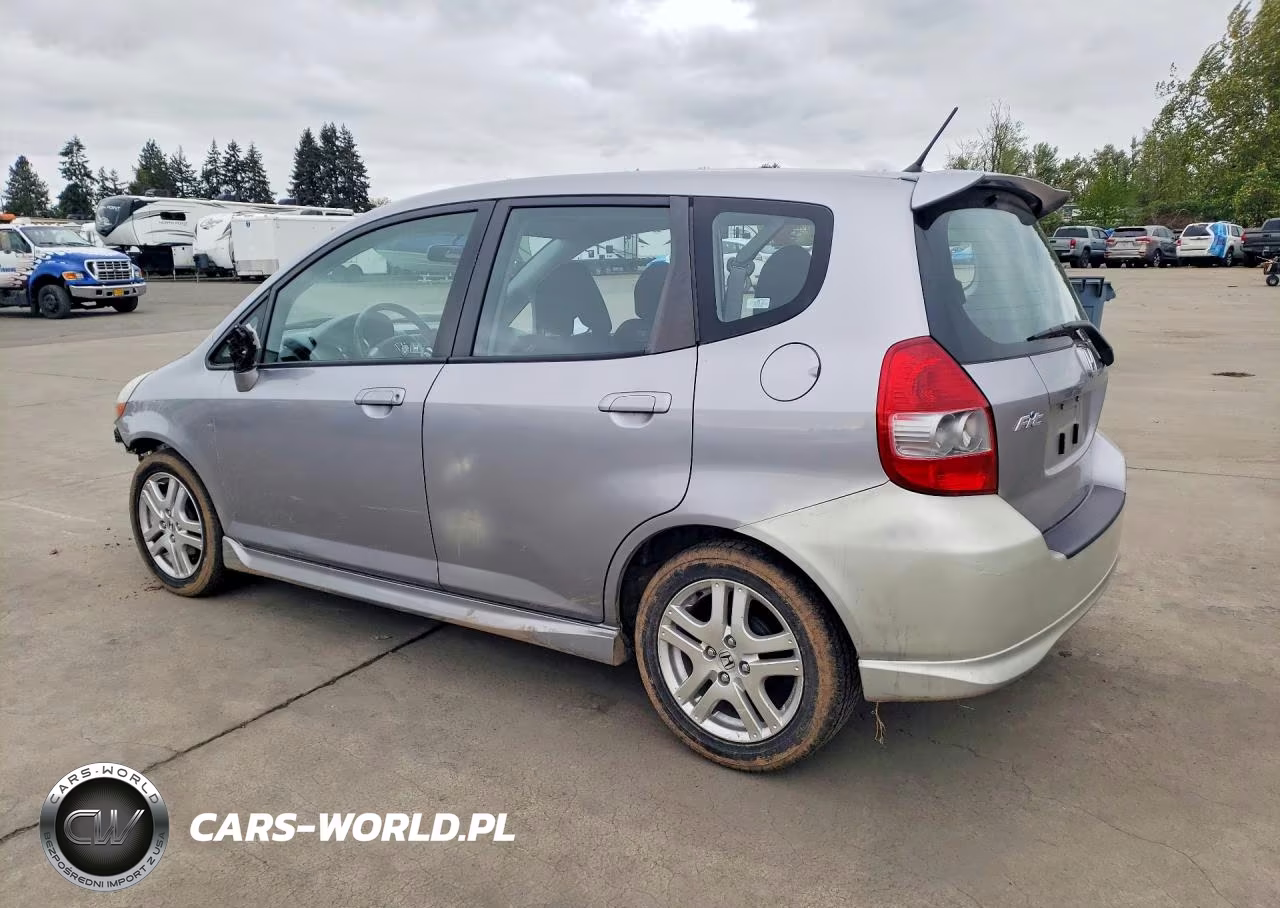 2007 Honda Fit S VIN:JHMGD38647S030418 - 2