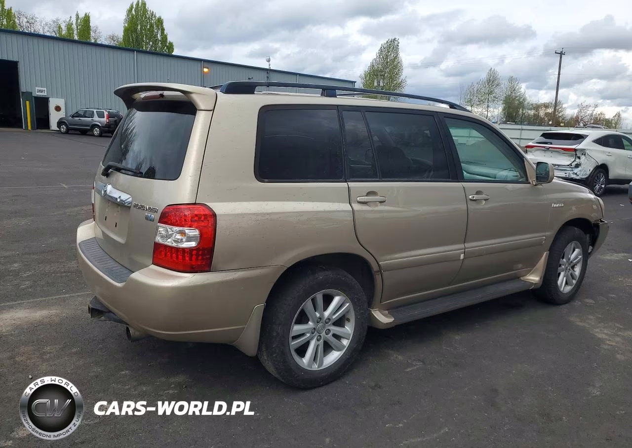 2006 Toyota Highlander Hybrid VIN:JTEEW21A060009809 - 3