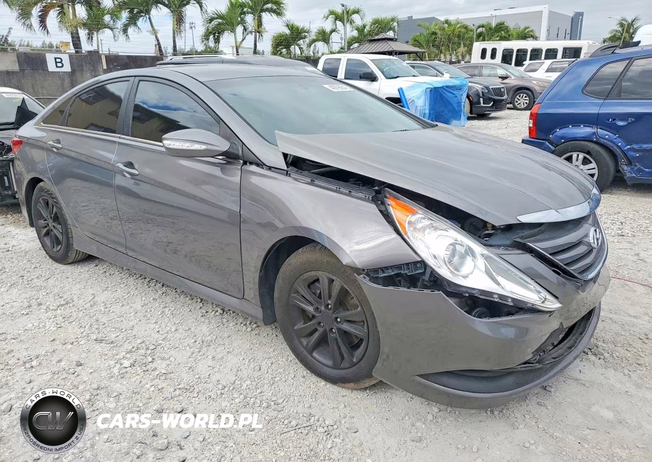 2014 Hyundai Sonata Gls VIN:5NPEB4AC3EH899446 - 4