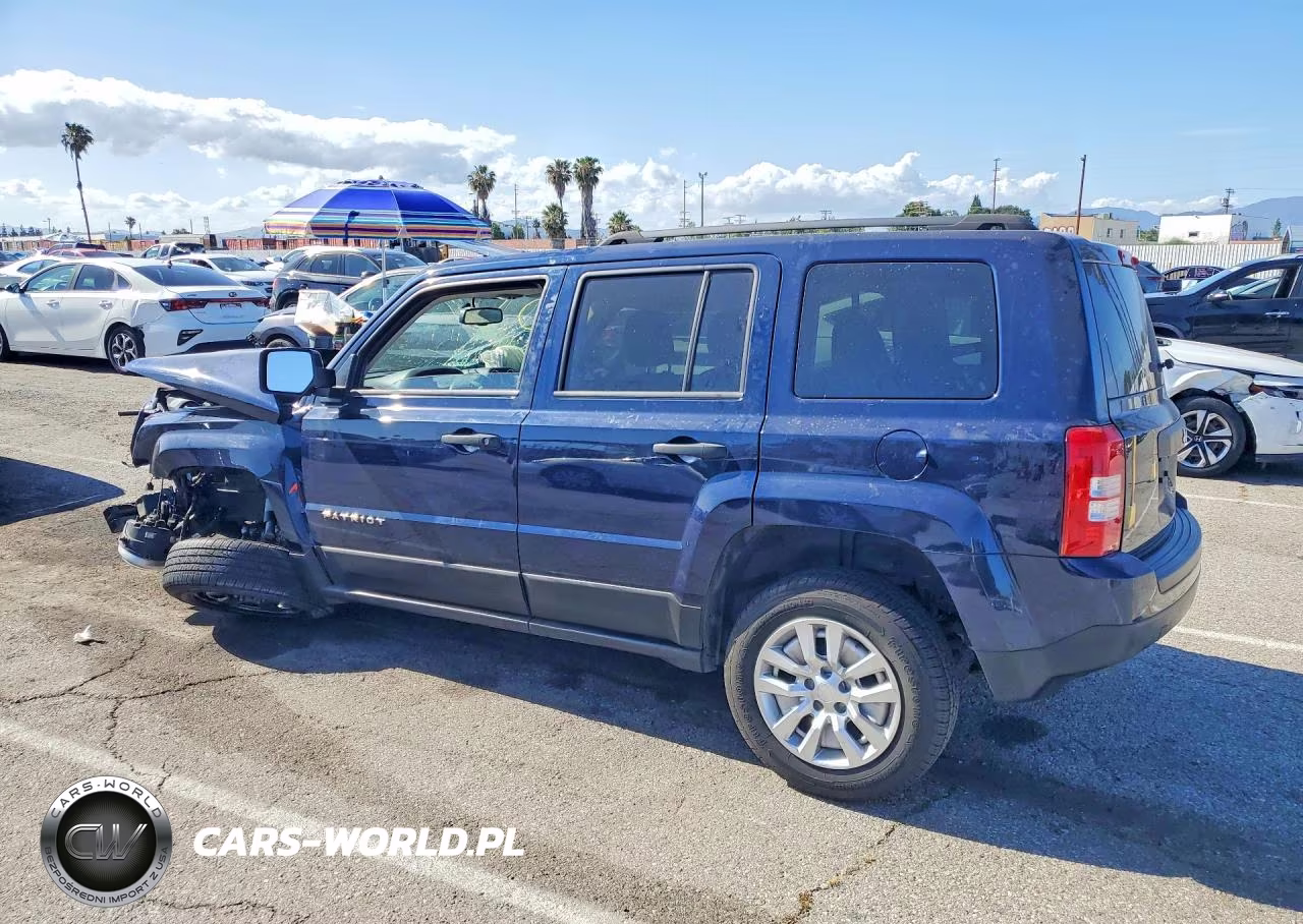 2017 Jeep Patriot Sport VIN:1C4NJPBA4HD166057 - 2