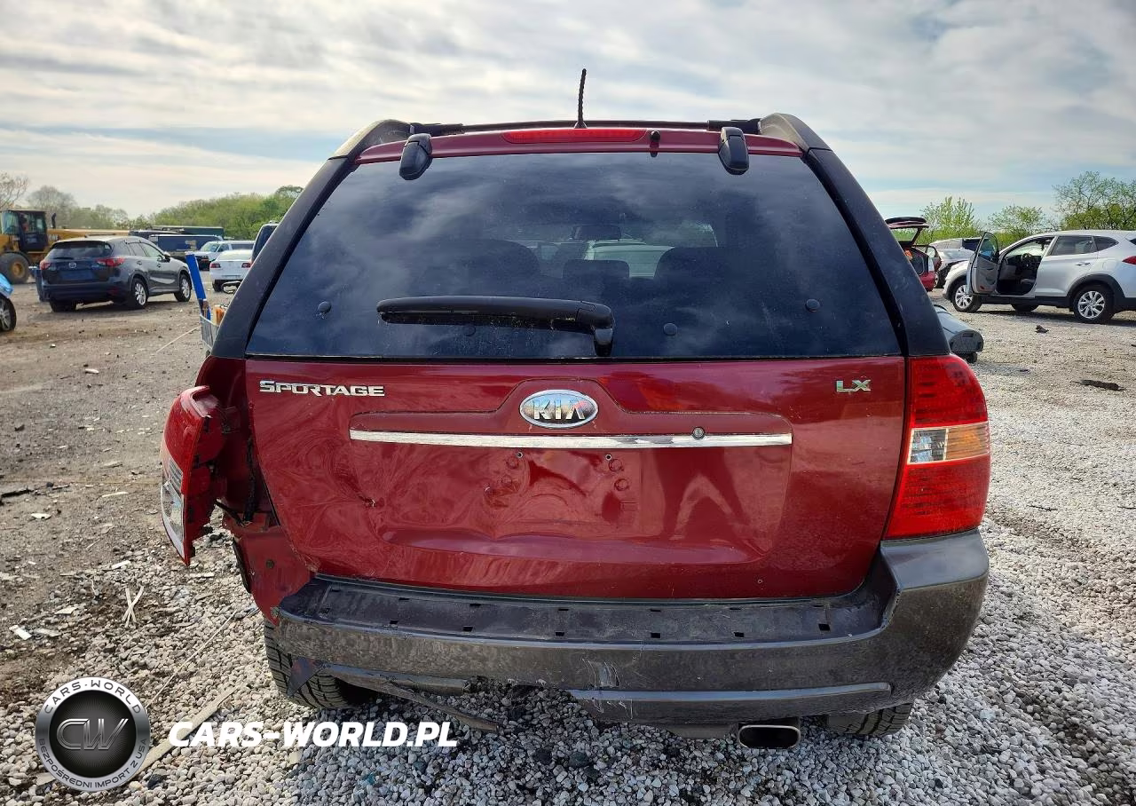 2008 Kia Sportage Lx VIN:KNDJF724687467535 - 6