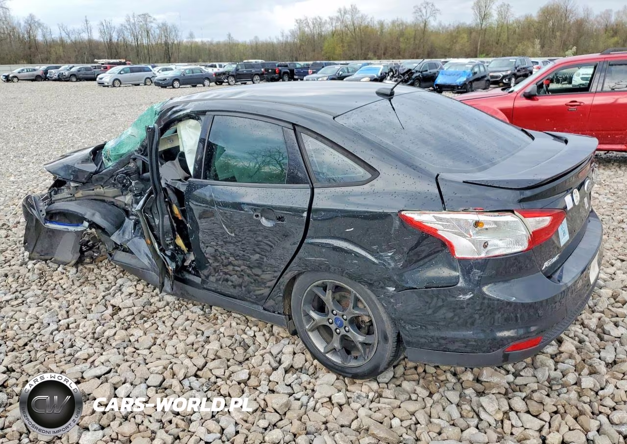 2014 Ford Focus Se VIN:1FADP3F24EL311837 - 2