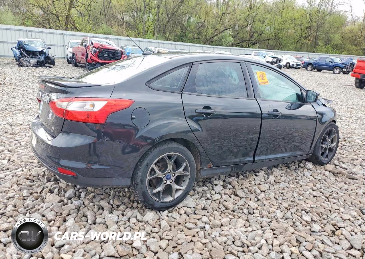 2014 Ford Focus Se VIN:1FADP3F24EL311837 - 3