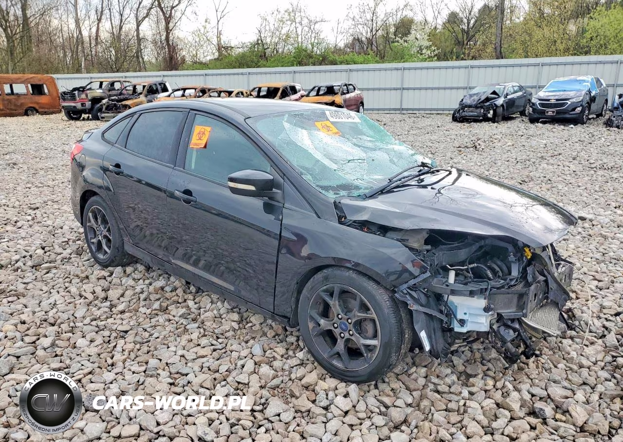 2014 Ford Focus Se VIN:1FADP3F24EL311837 - 4