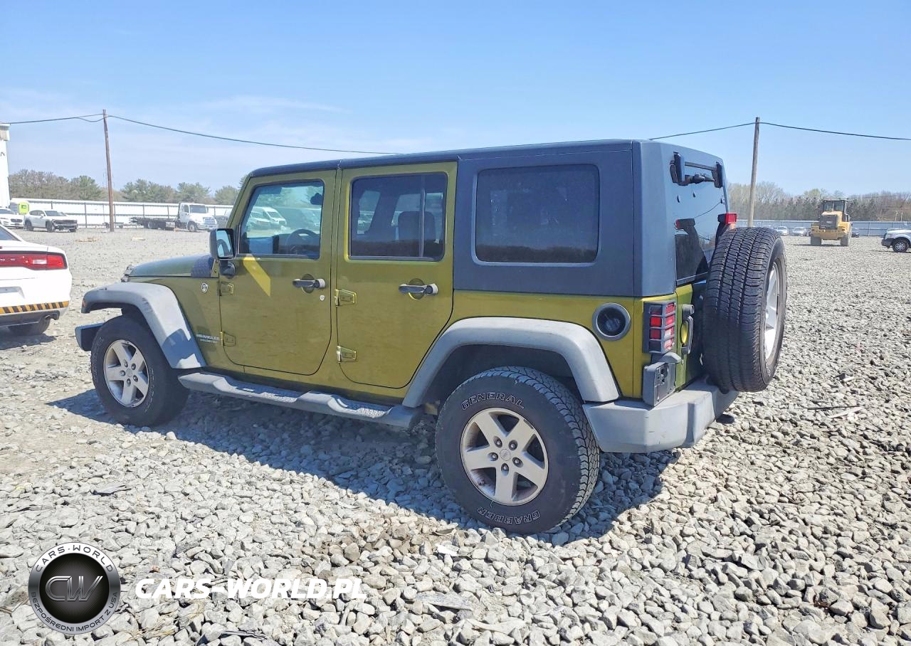 2008 Jeep Wrangler Unlimited X VIN:1J4GA39158L583646 - 2
