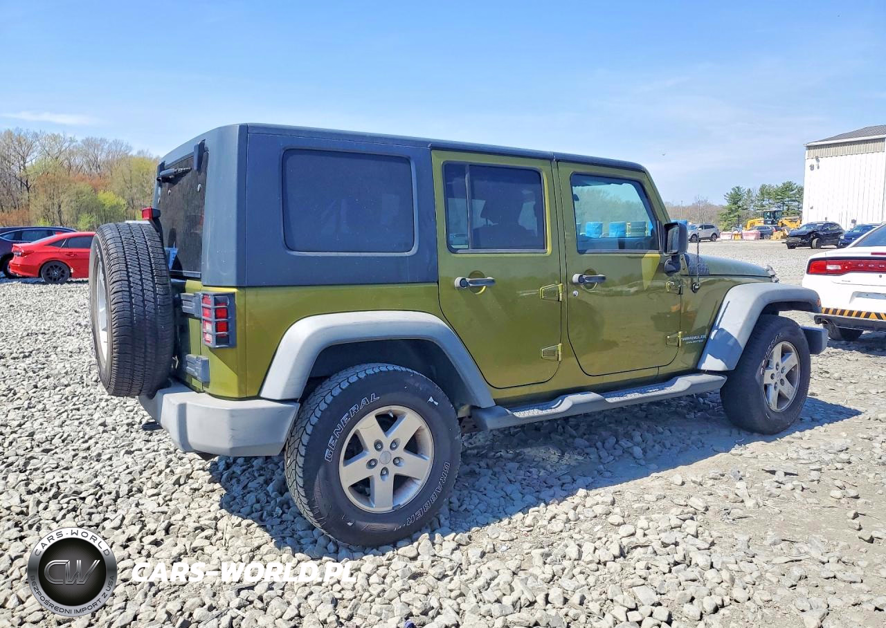 2008 Jeep Wrangler Unlimited X VIN:1J4GA39158L583646 - 3