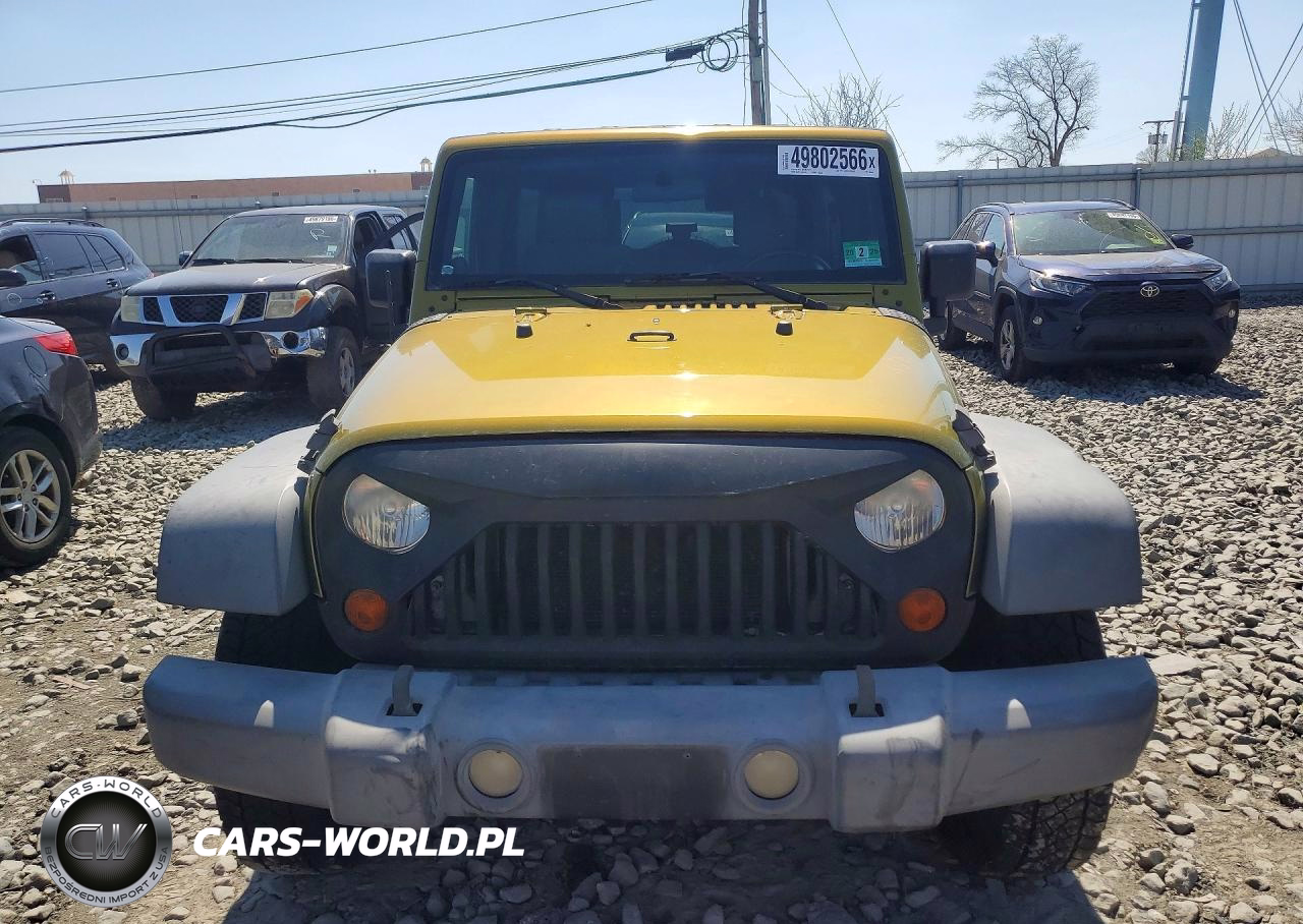 2008 Jeep Wrangler Unlimited X VIN:1J4GA39158L583646 - 5