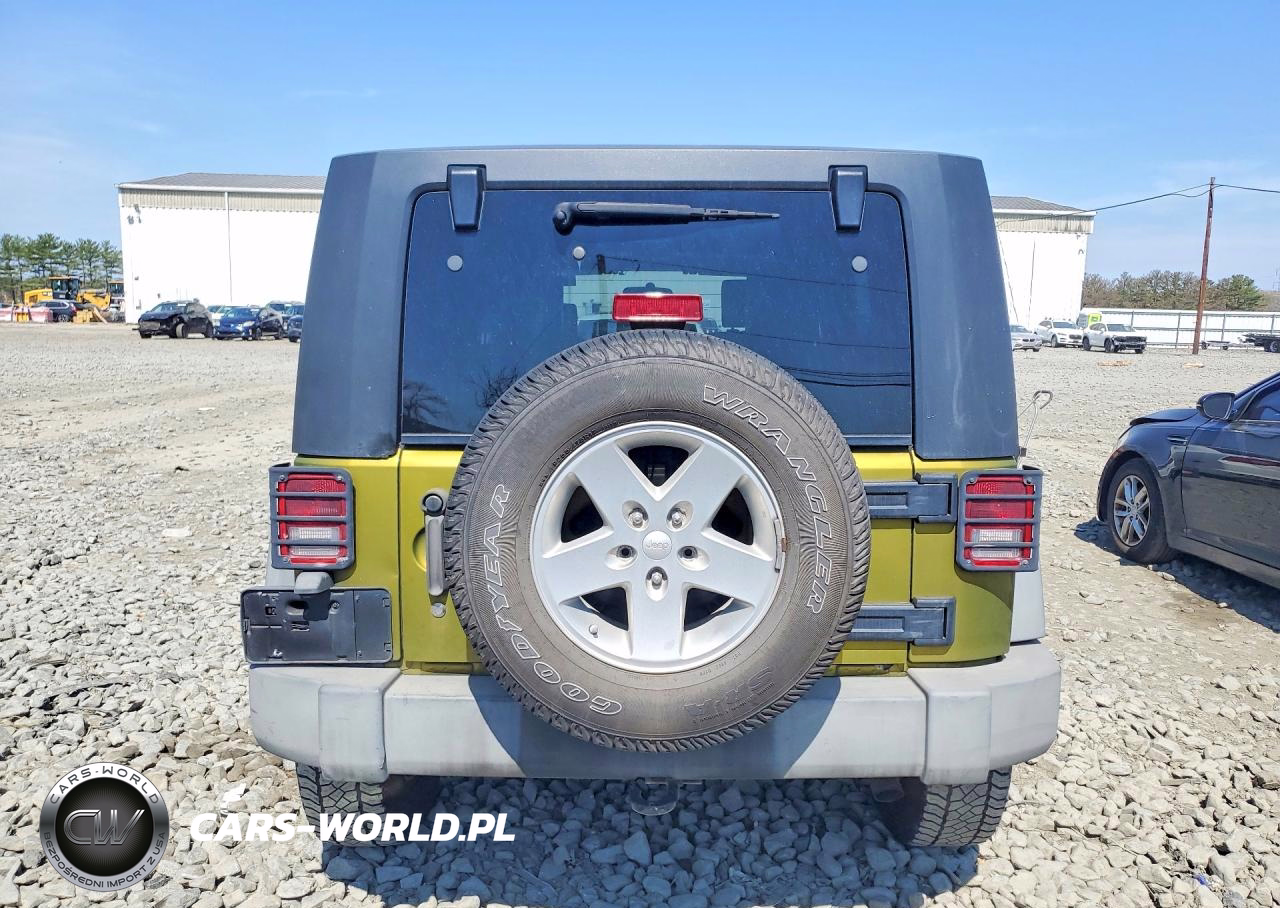 2008 Jeep Wrangler Unlimited X VIN:1J4GA39158L583646 - 6