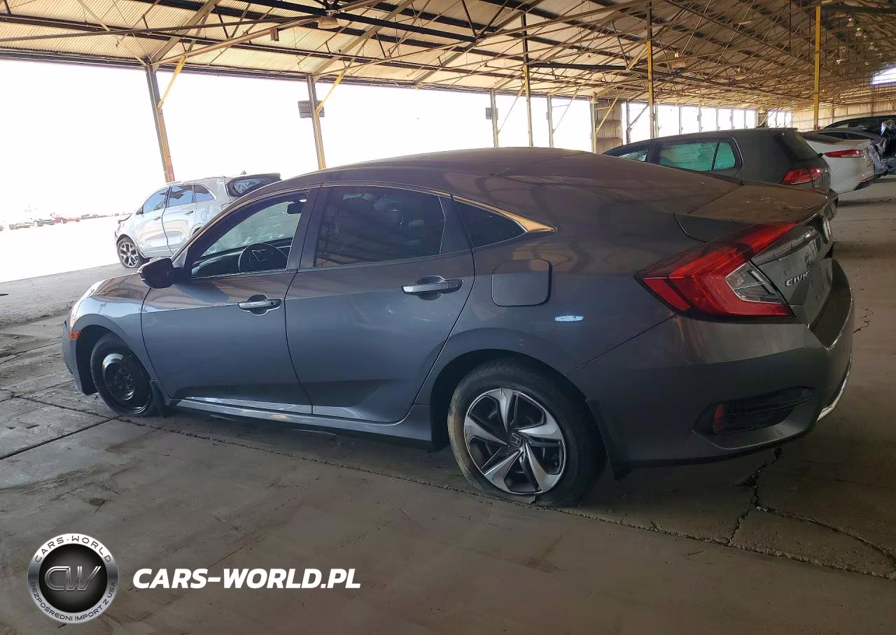 2019 Honda Civic Lx VIN:19XFC2F6XKE051301 - 2