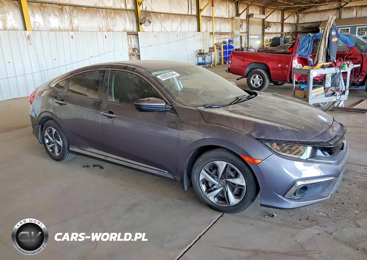 2019 Honda Civic Lx VIN:19XFC2F6XKE051301 - 4