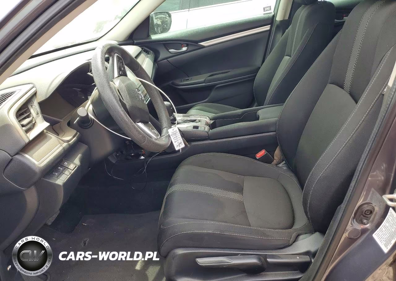 2019 Honda Civic Lx VIN:19XFC2F6XKE051301 - 7