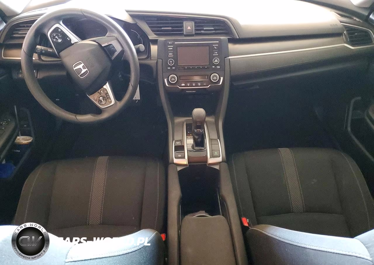2019 Honda Civic Lx VIN:19XFC2F6XKE051301 - 8