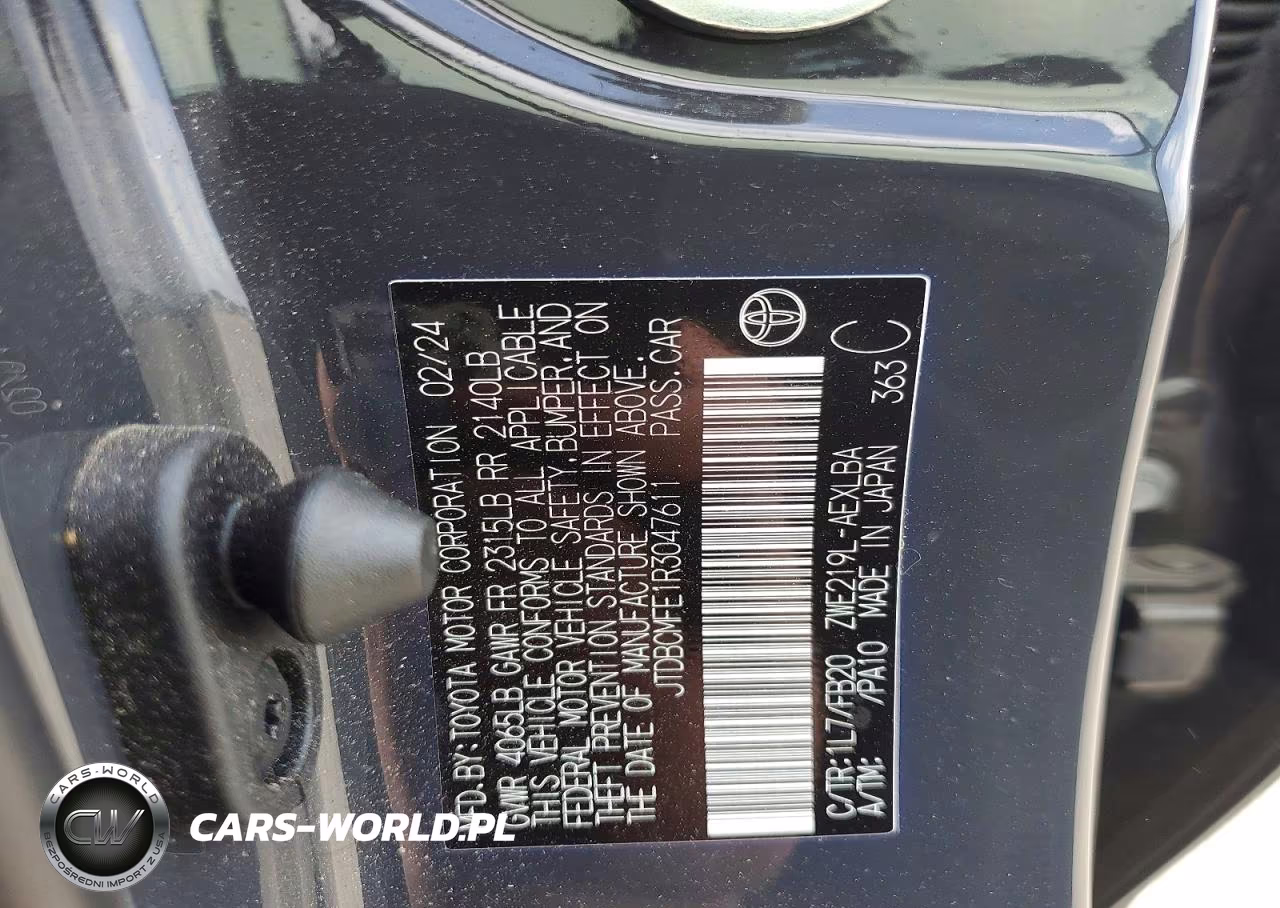 2024 Toyota Corolla Hybrid Le VIN:JTDBCMFE1R3047611 - 13