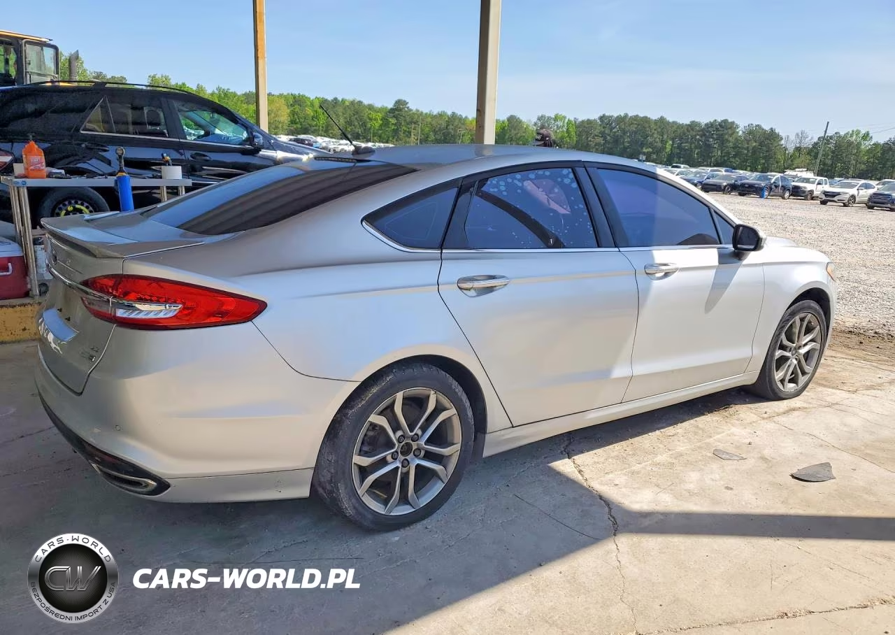 2017 Ford Fusion Se VIN:3FA6P0T99HR172156 - 3