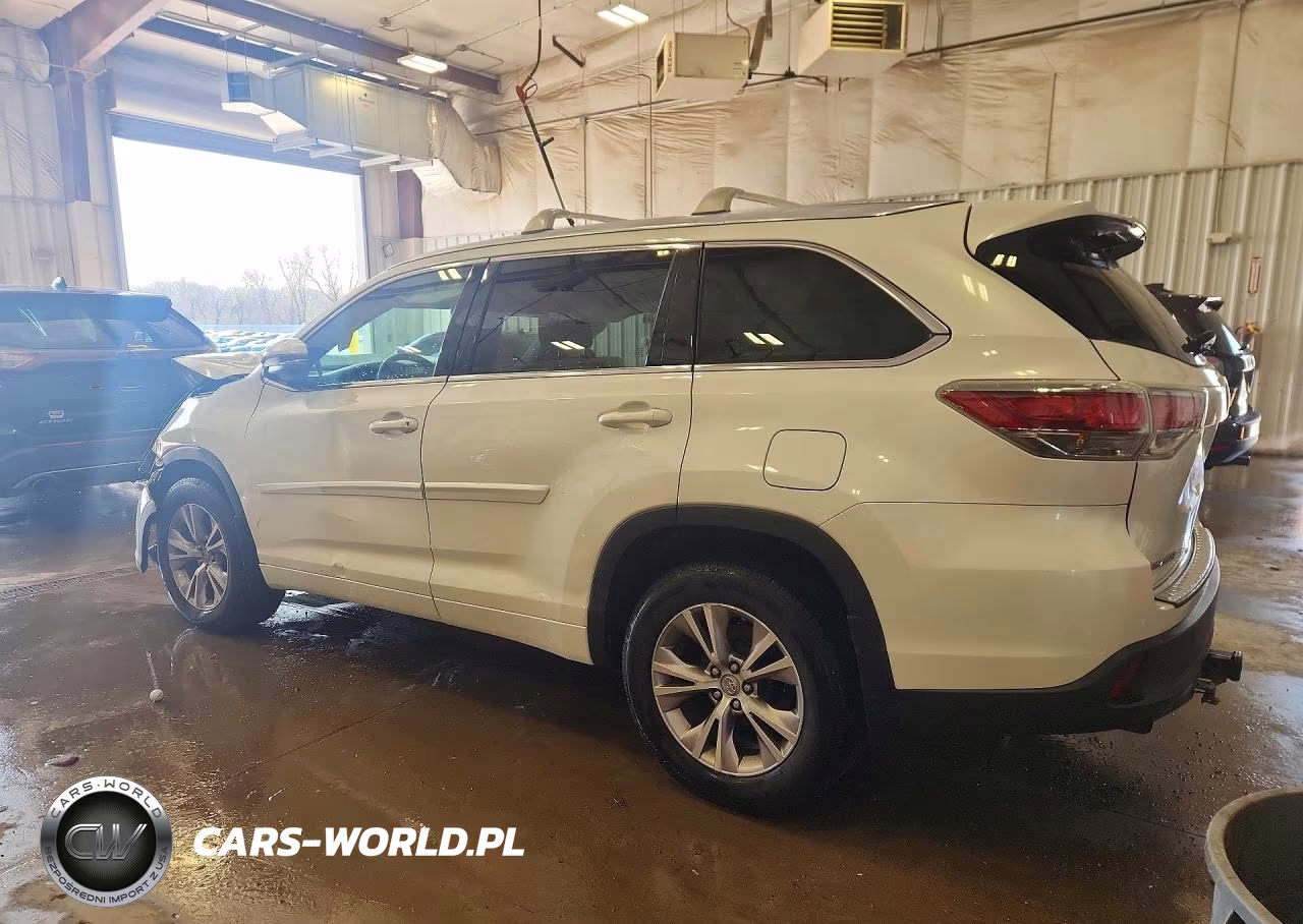 2015 Toyota Highlander Xle VIN:5TDJKRFHXFS157539 - 2