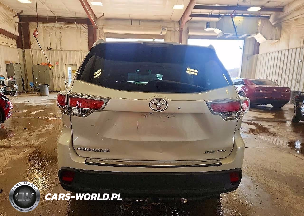 2015 Toyota Highlander Xle VIN:5TDJKRFHXFS157539 - 6