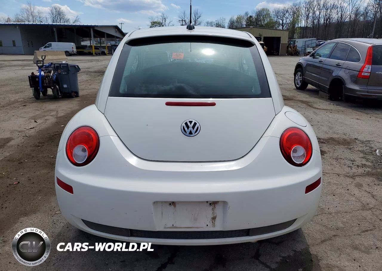 2008 Volkswagen New Beetle Triple White VIN:3VWFG31CX8M510779 - 6