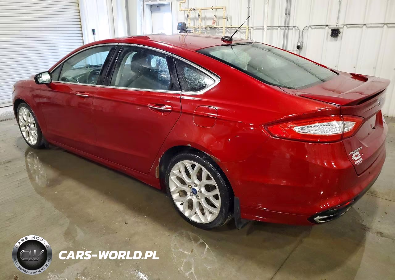 2014 Ford Fusion Titanium VIN:3FA6P0D91ER121986 - 2