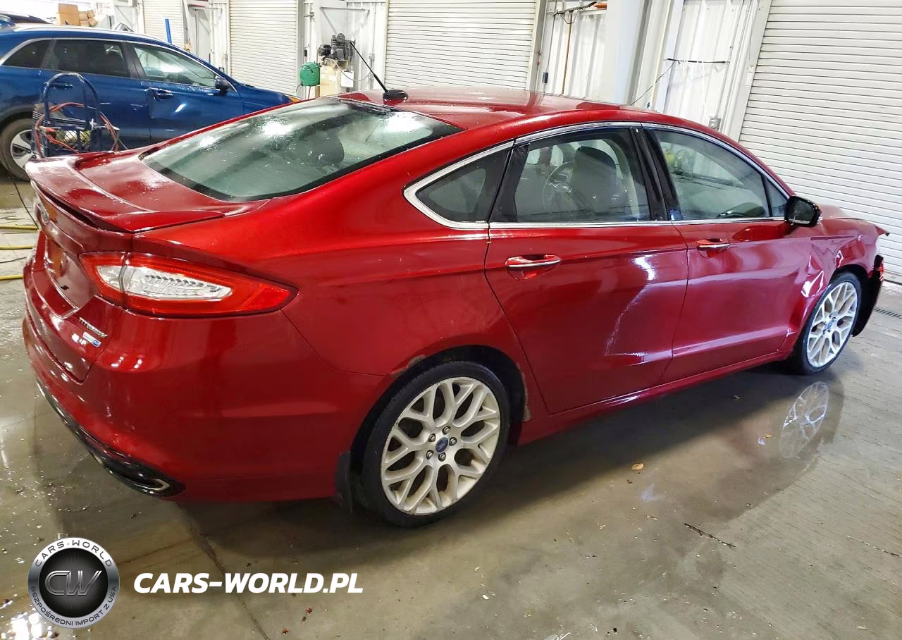 2014 Ford Fusion Titanium VIN:3FA6P0D91ER121986 - 3