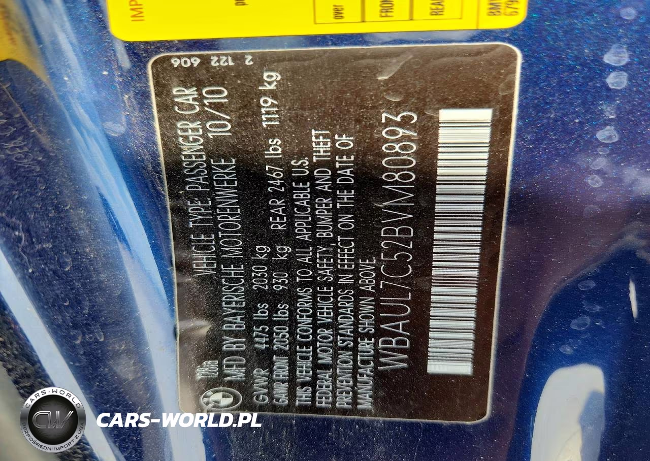 2011 BMW 128 I VIN:WBAUL7C52BVM80893 - 13