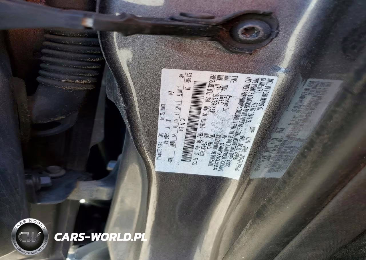 2012 Ford Focus Se VIN:1FAHP3K24CL302639 - 12