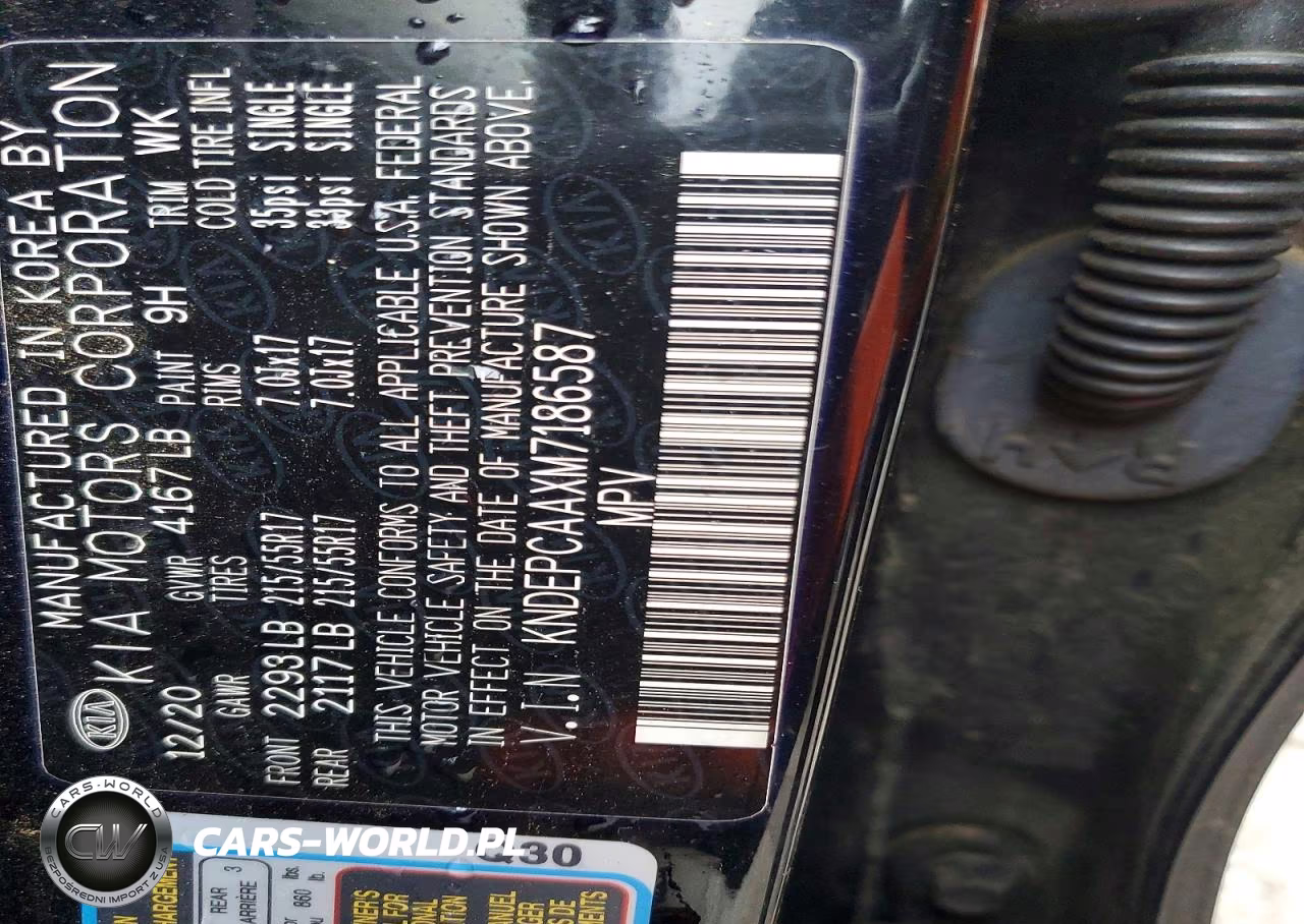 2021 Kia Seltos Lx VIN:KNDEPCAAXM7186587 - 13