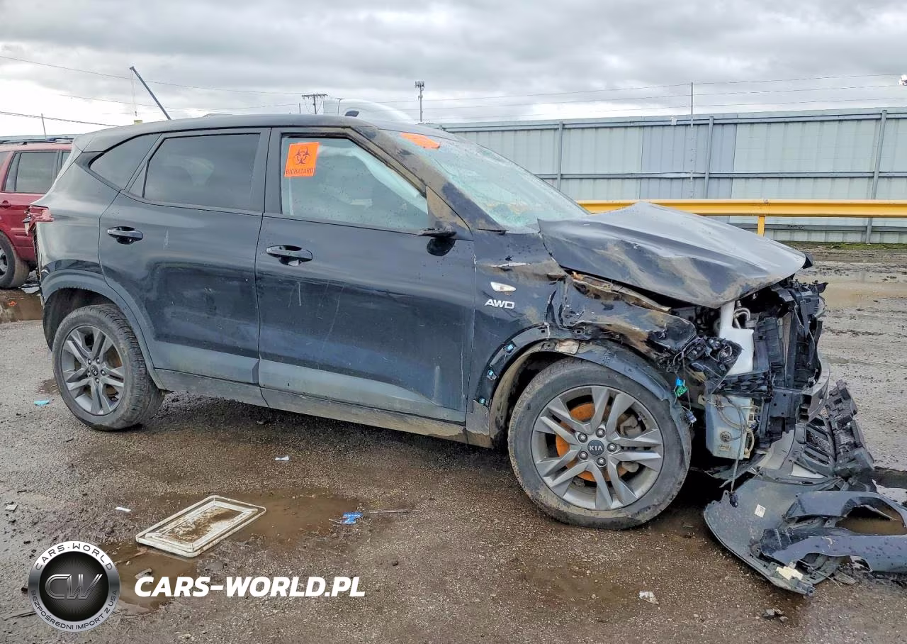 2021 Kia Seltos Lx VIN:KNDEPCAAXM7186587 - 4