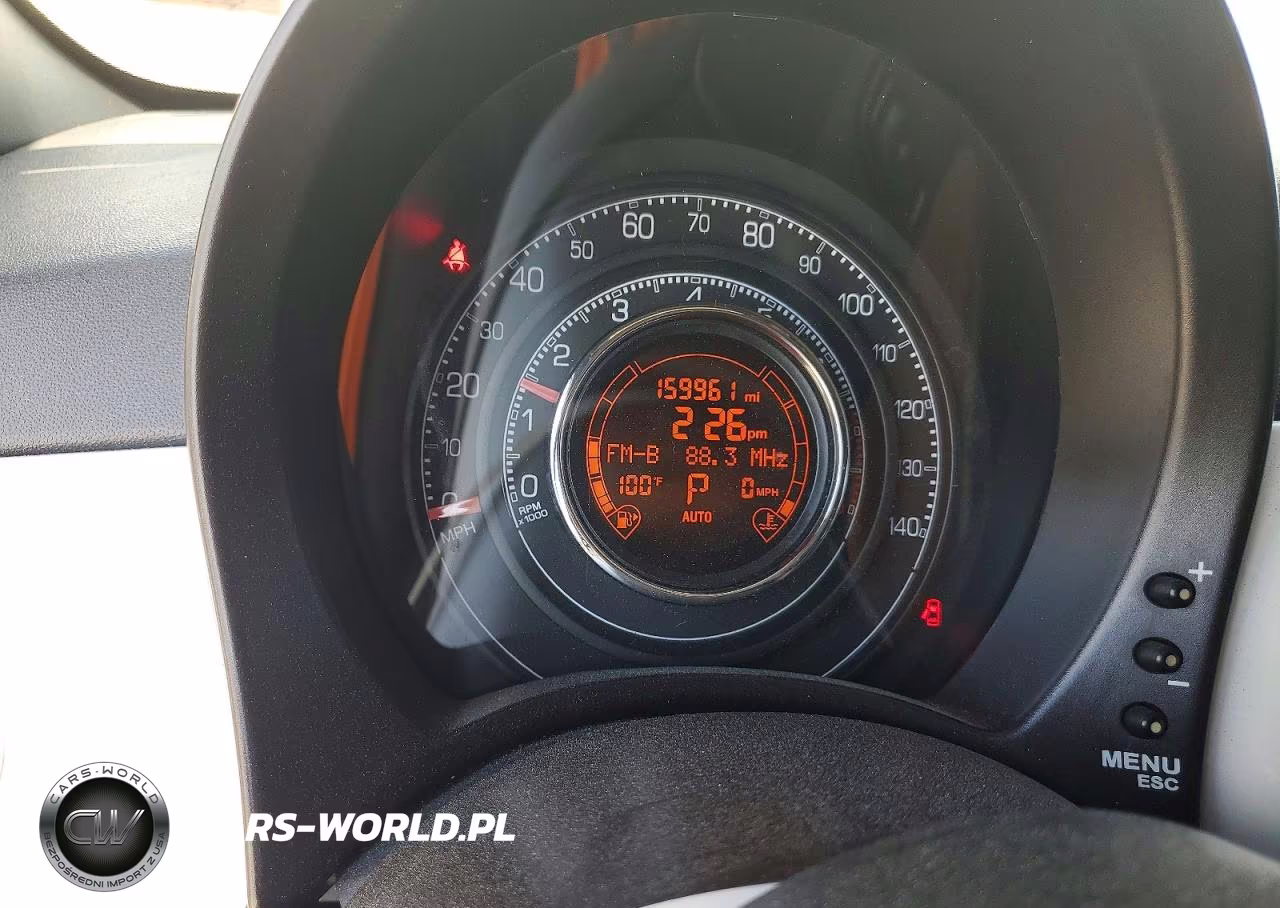 2012 Fiat 500 Sport VIN:3C3CFFBRXCT126212 - 9