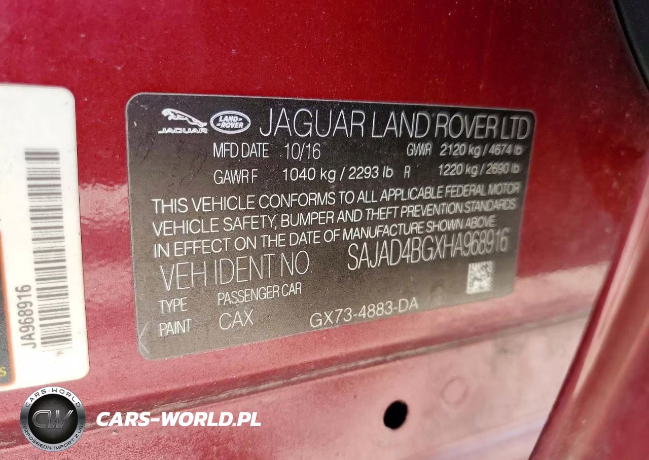 2017 Jaguar Xe Premium VIN:SAJAD4BGXHA968916 - 12