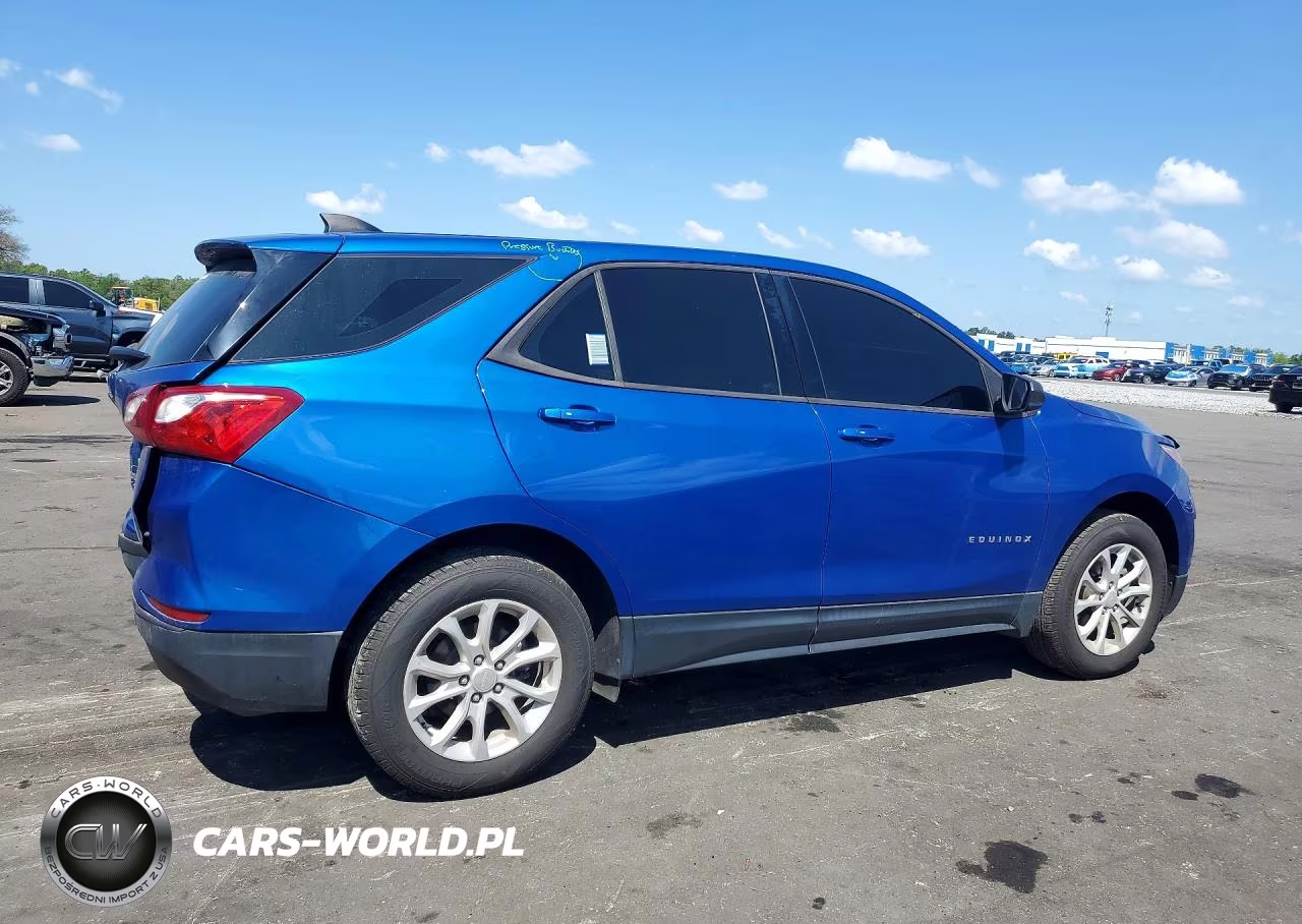 2019 Chevrolet Equinox Ls VIN:3GNAXHEV8KS555350 - 3