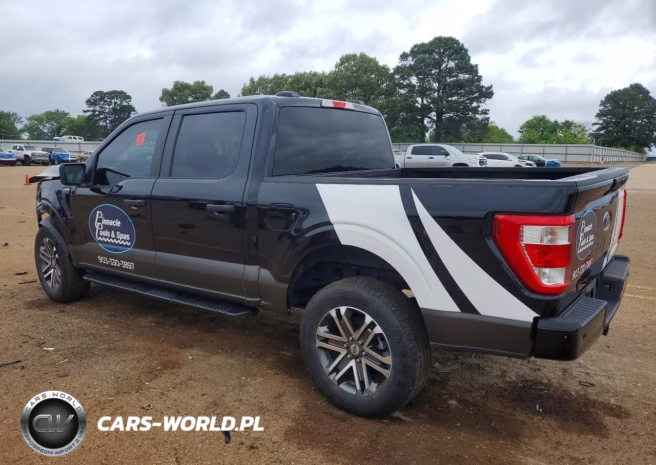 2022 Ford F150 Supercrew VIN:1FTFW1E52NKD95541 - 2