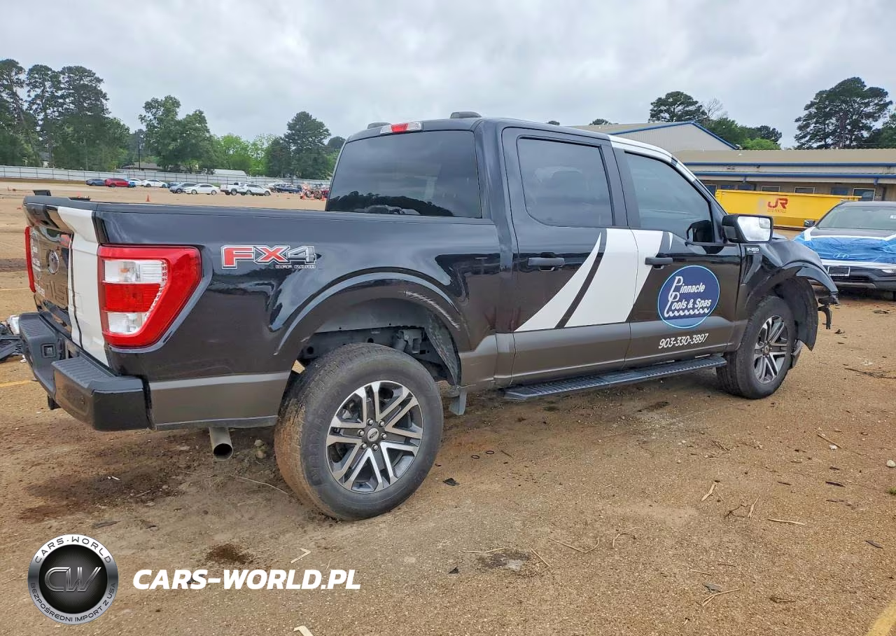 2022 Ford F150 Supercrew VIN:1FTFW1E52NKD95541 - 3