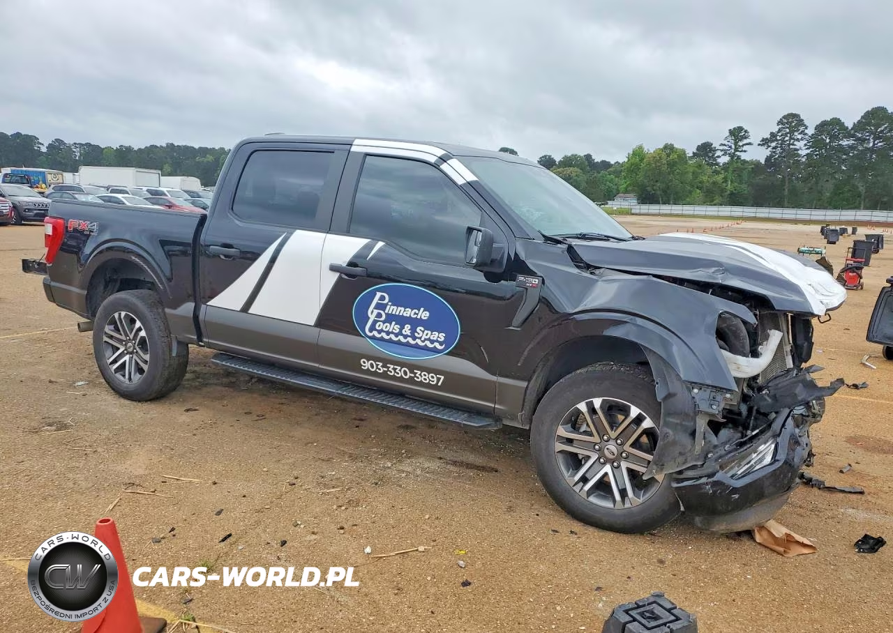 2022 Ford F150 Supercrew VIN:1FTFW1E52NKD95541 - 4
