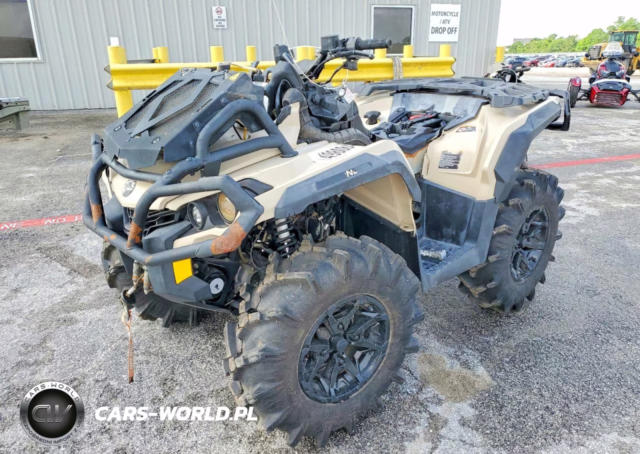 2022 Can-Am Outlander Atv VIN:3JBLWAU44NJ001000 - 2