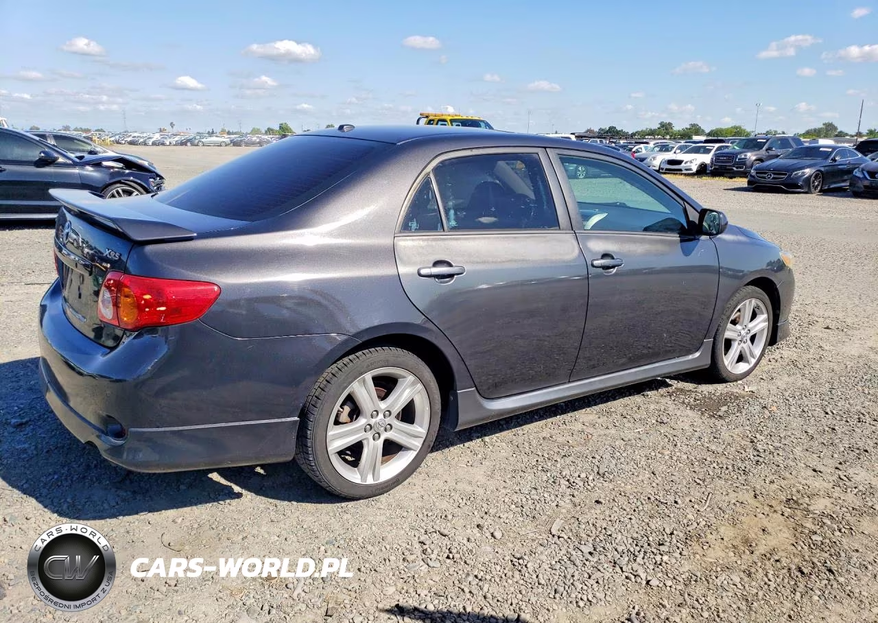2009 Toyota Corolla Xrs VIN:1NXBE40E89Z017689 - 3