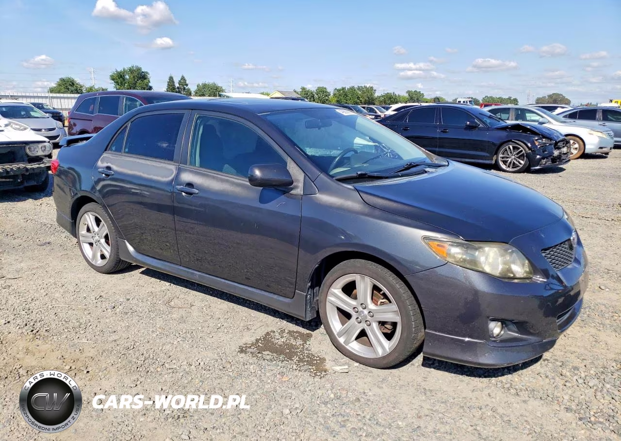 2009 Toyota Corolla Xrs VIN:1NXBE40E89Z017689 - 4