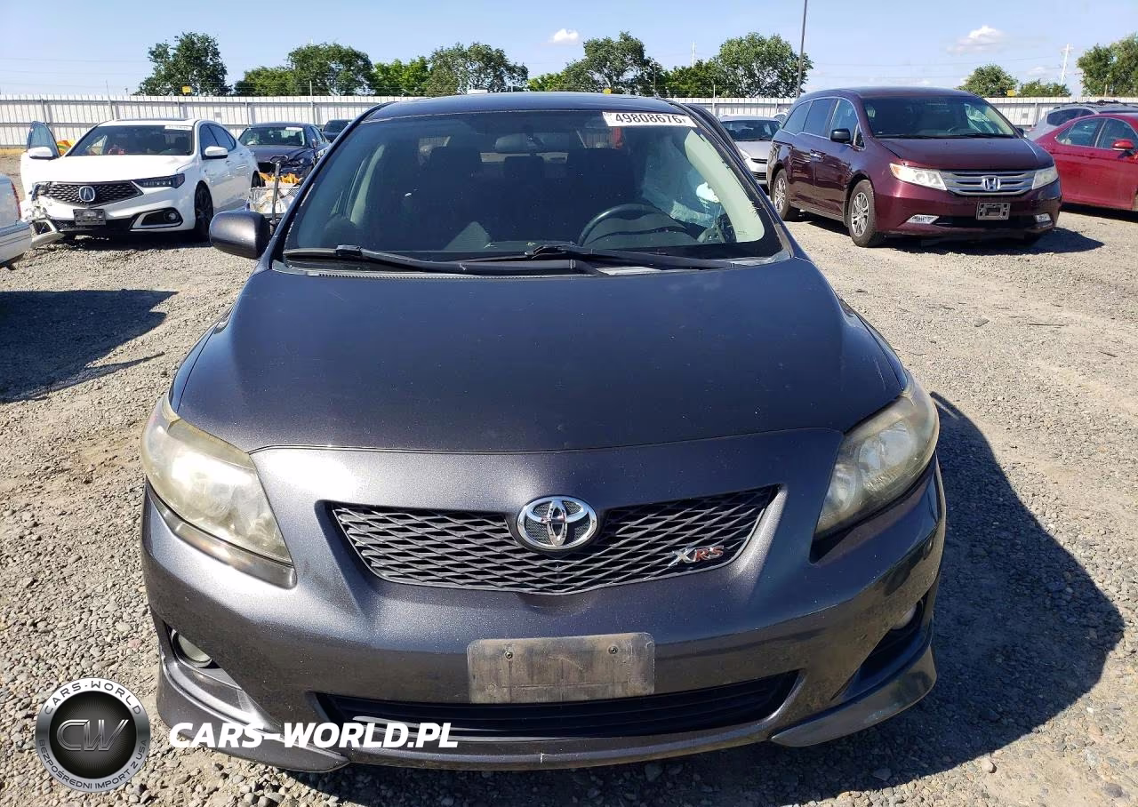 2009 Toyota Corolla Xrs VIN:1NXBE40E89Z017689 - 5