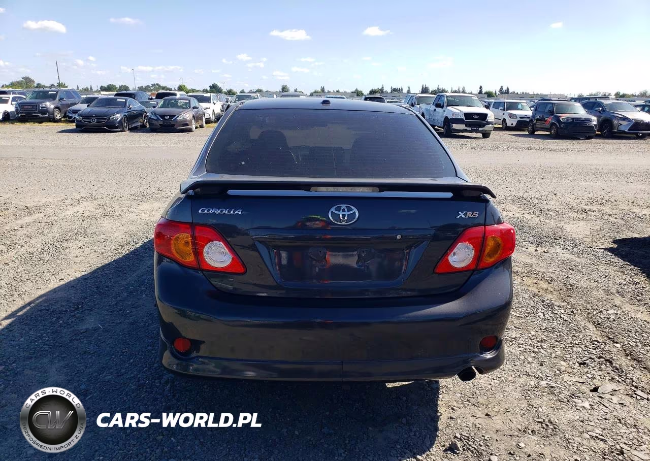 2009 Toyota Corolla Xrs VIN:1NXBE40E89Z017689 - 6