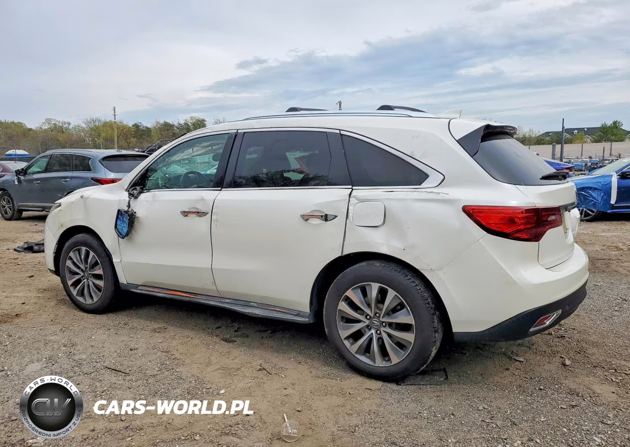 2014 Acura Mdx Technology VIN:5FRYD4H45EB045593 - 2