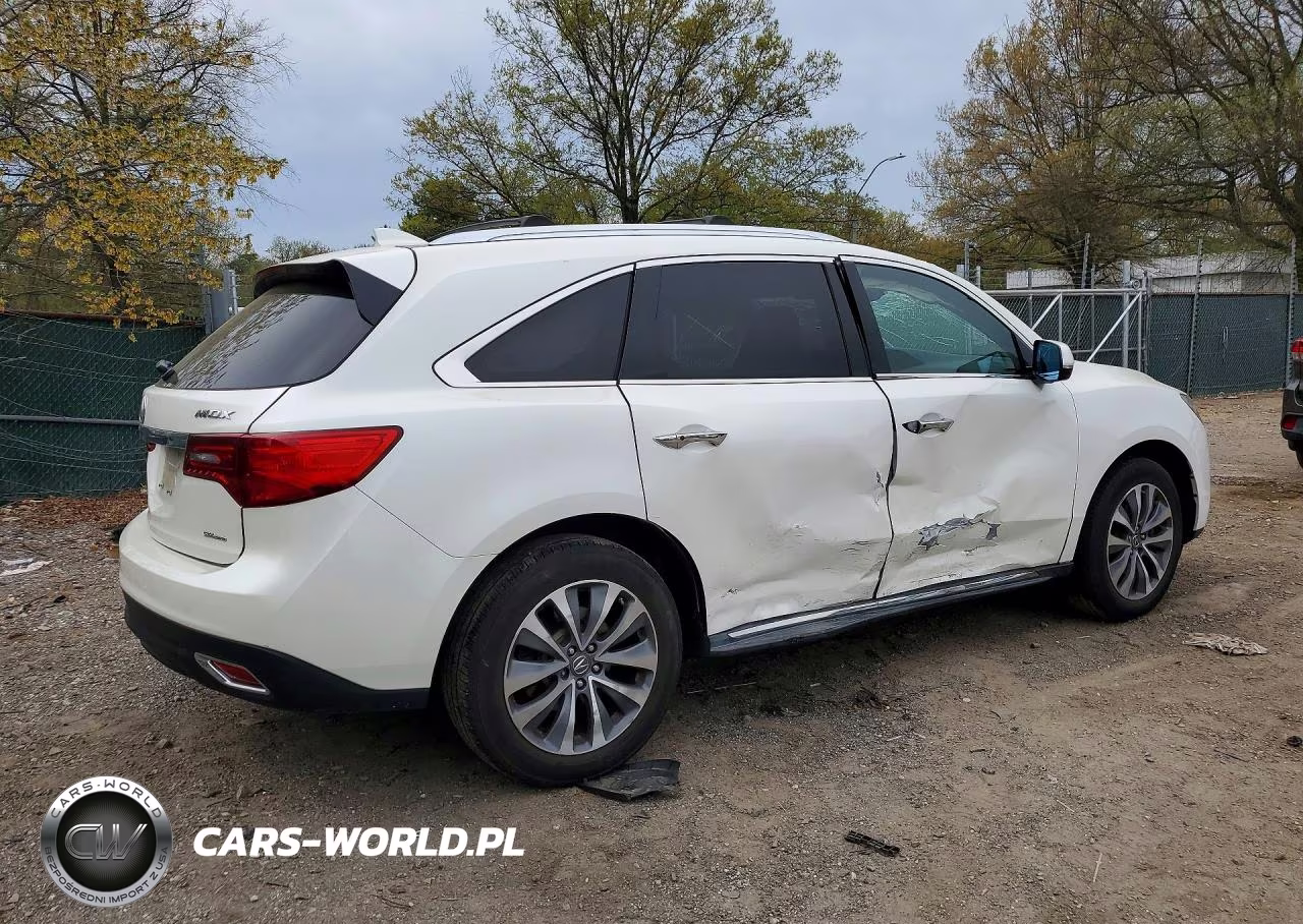 2014 Acura Mdx Technology VIN:5FRYD4H45EB045593 - 3