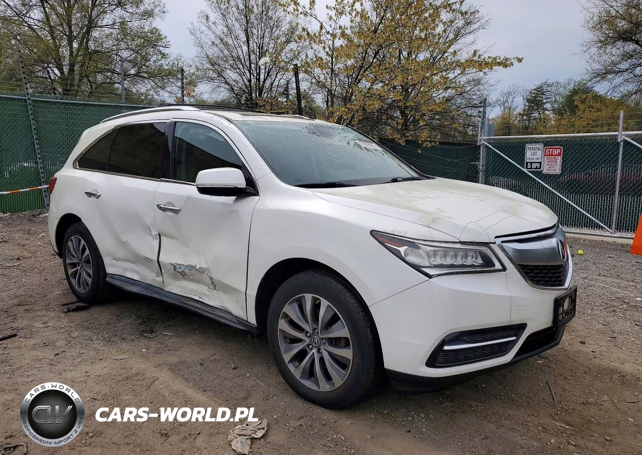 2014 Acura Mdx Technology VIN:5FRYD4H45EB045593 - 4