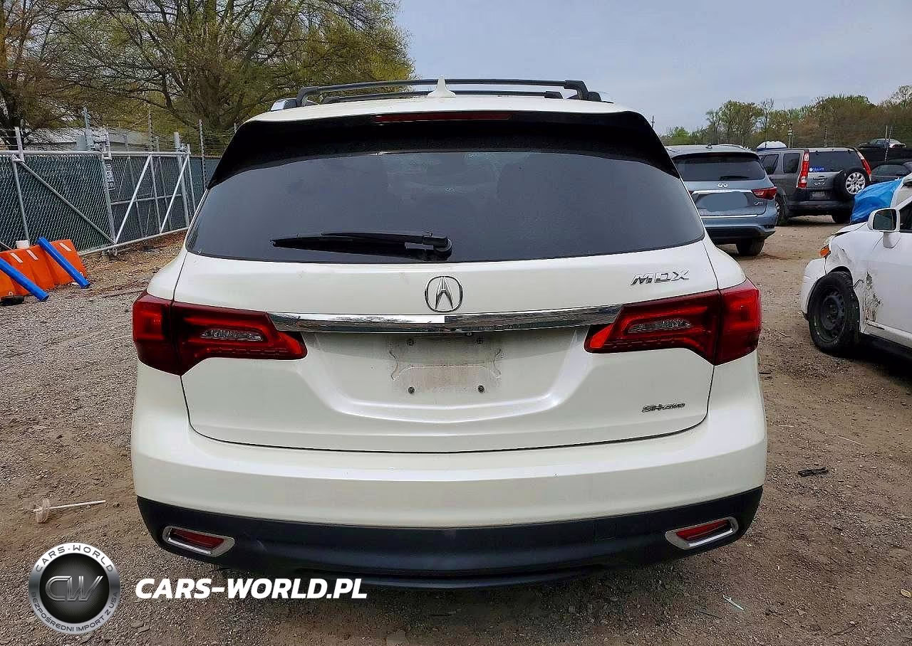 2014 Acura Mdx Technology VIN:5FRYD4H45EB045593 - 6