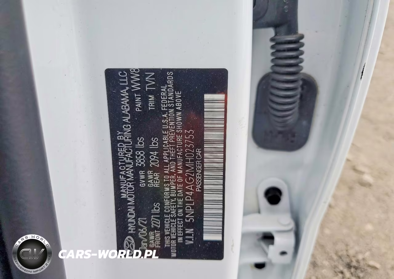 2021 Hyundai Elantra Limited VIN:5NPLP4AG2MH023753 - 12