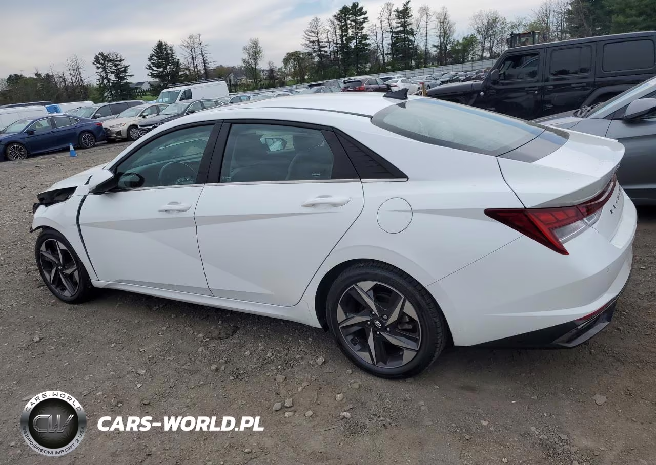 2021 Hyundai Elantra Limited VIN:5NPLP4AG2MH023753 - 2