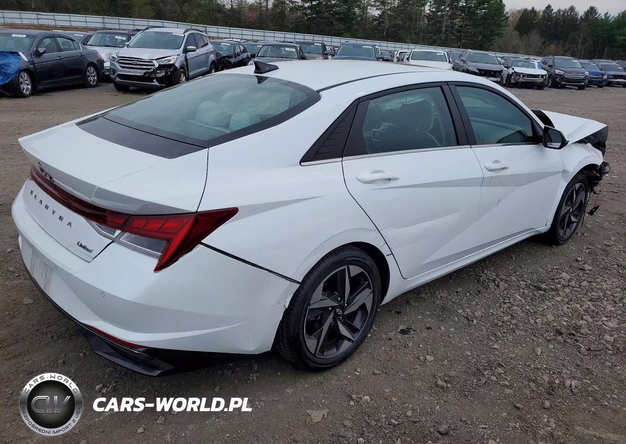 2021 Hyundai Elantra Limited VIN:5NPLP4AG2MH023753 - 3