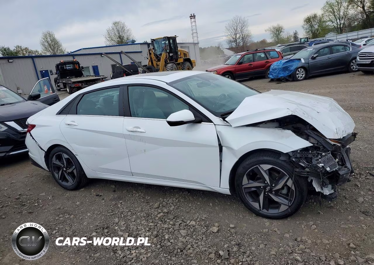 2021 Hyundai Elantra Limited VIN:5NPLP4AG2MH023753 - 4