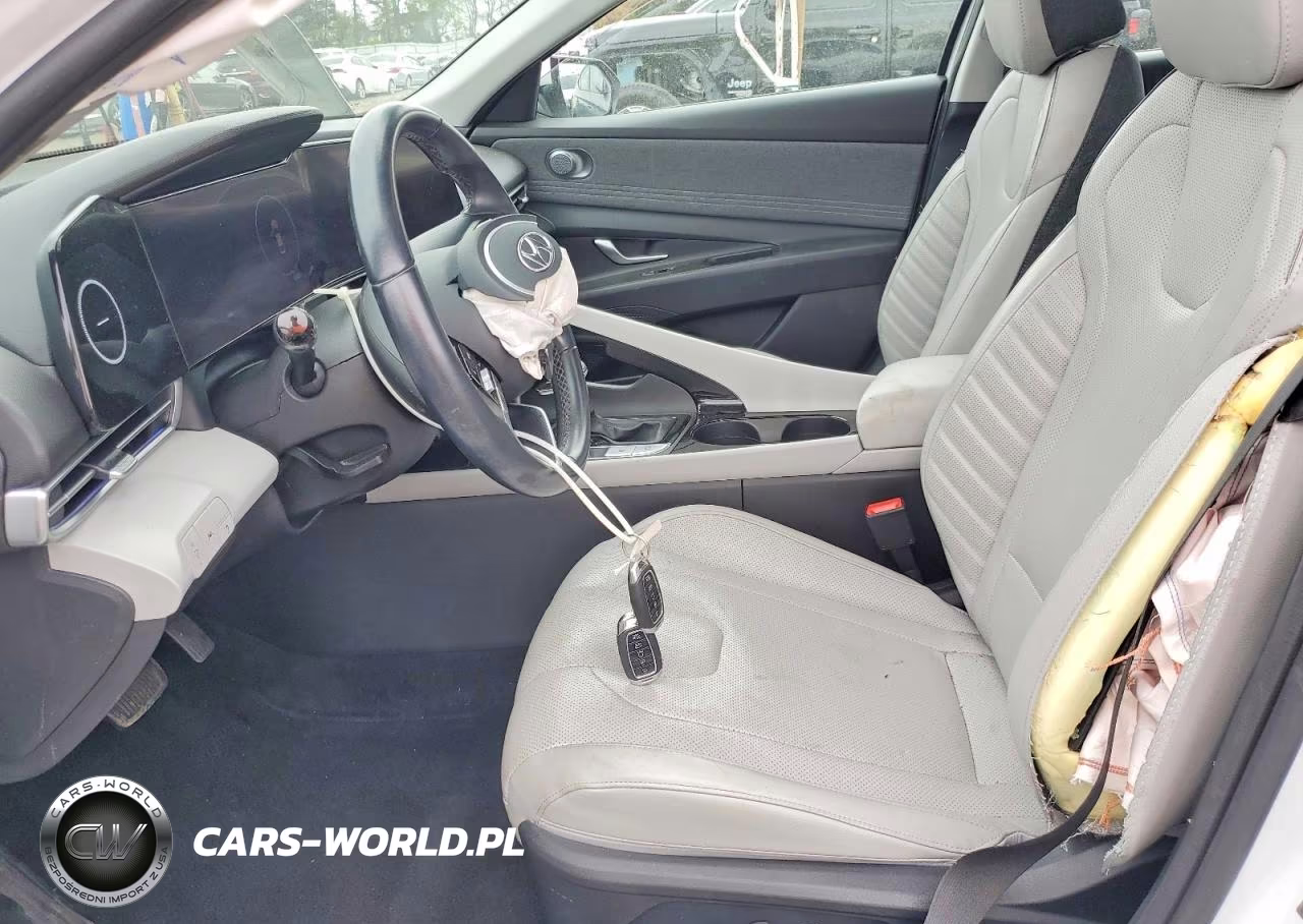 2021 Hyundai Elantra Limited VIN:5NPLP4AG2MH023753 - 7
