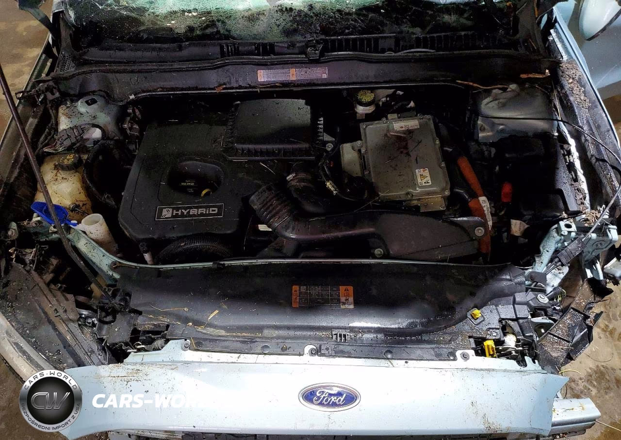 2014 Ford Fusion S Hybrid VIN:3FA6P0UU4ER313696 - 11